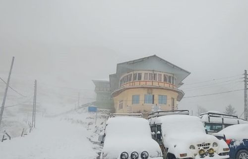 The Magical Transformation:  Sikkim Under a Blanket of Snow